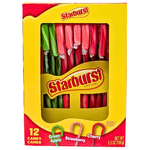 Starburst Candy Canes 12 Pieces - 12 Pack