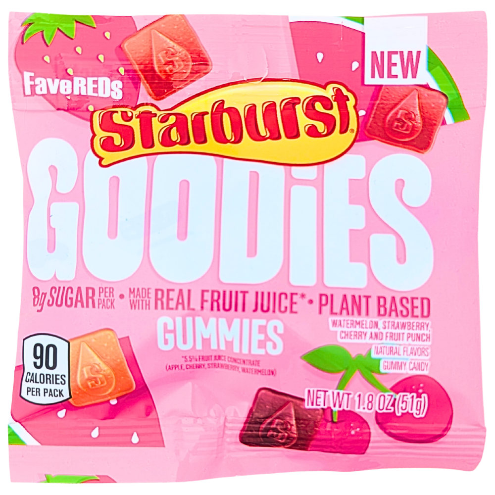 Starburst FaveREDS Goodies 1.8oz - 12 Pack