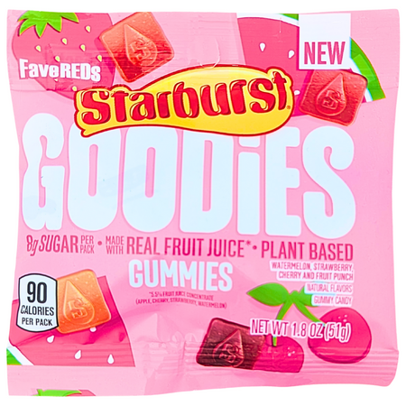 Starburst FaveREDS Goodies 1.8oz - 12 Pack
