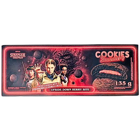Stranger Things Yummers Cookies 135g - 18 Pack