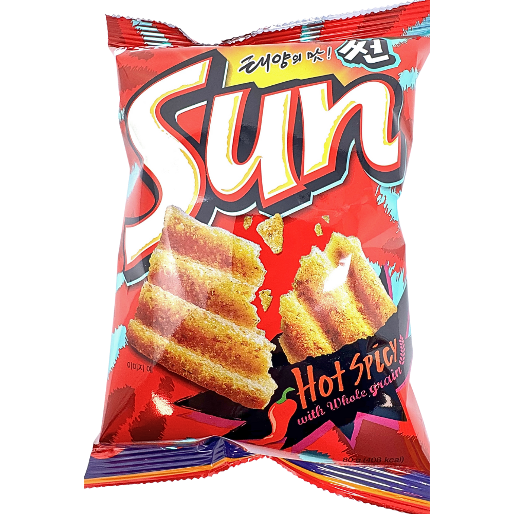 Sun chips Hot and Spicy 80g (Korea) - 12 Pack