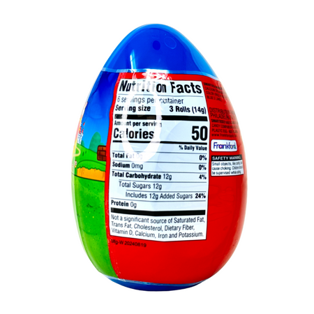 Easter Giant Super Mario Egg Mario - 2.86oz - 8 Pack