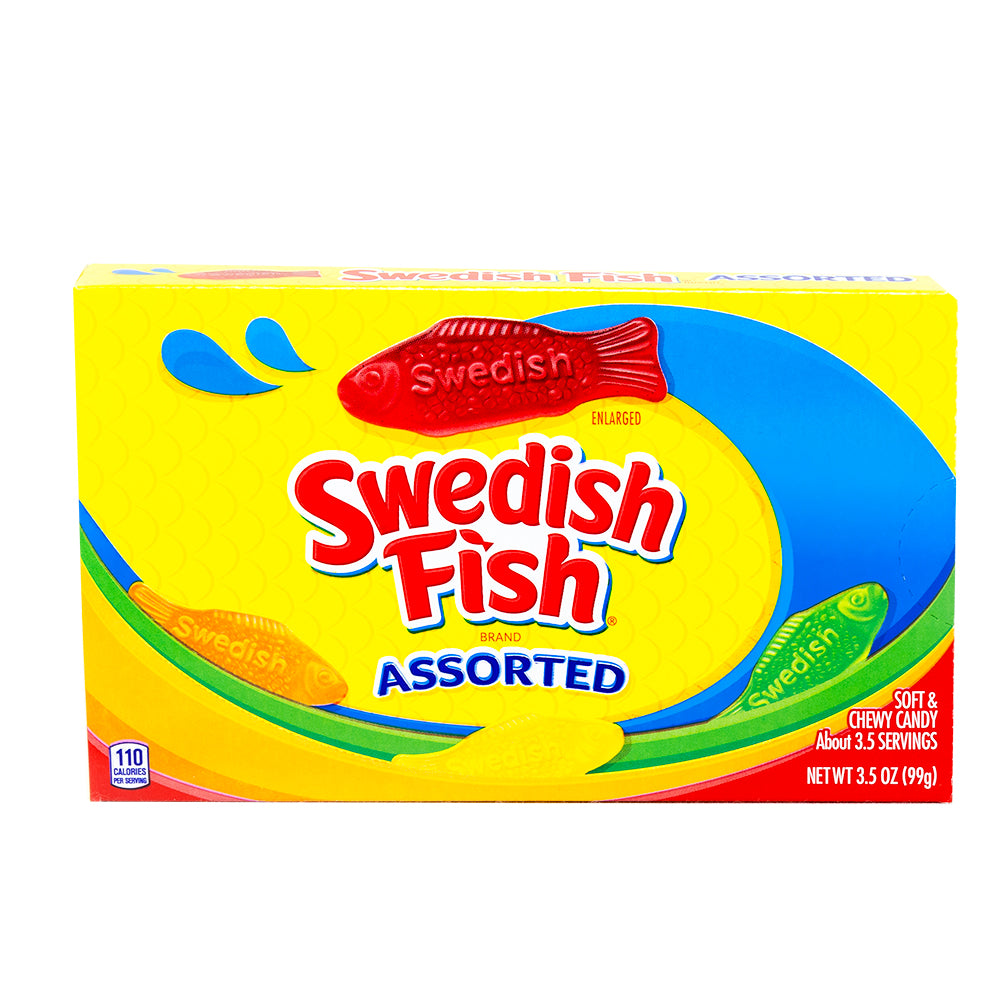 Swedish Fish Assorted Candy Theater Box - 12 Pack