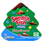 Swedish Fish Mini Christmas Fudge Covered 90g - 6 Pack
