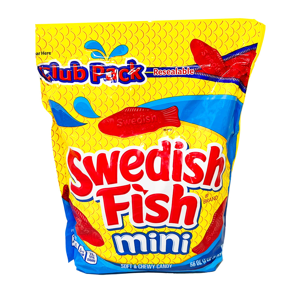 Swedish Fish Mini Club Pack - 3lb **BB 2023/Nov/01**