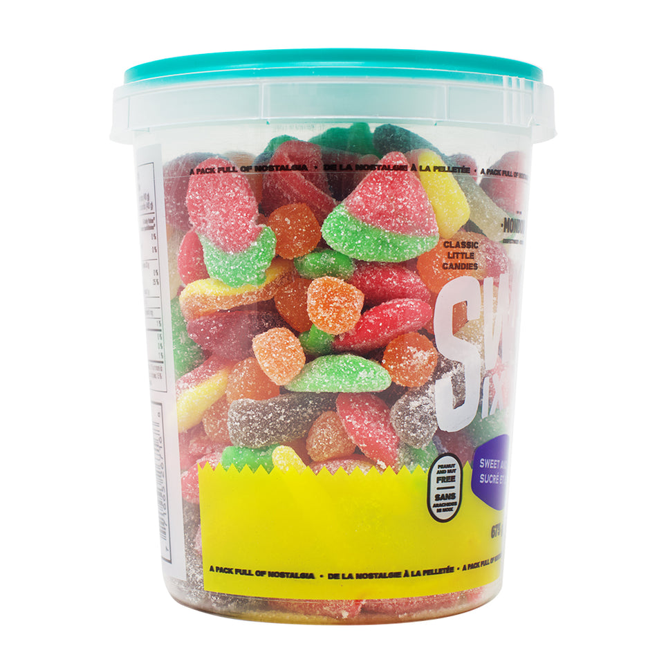 Sweet Sixteen Sweet & Sour 675g - 6 Pack - Sour Candy - Canadian Candy - Candy Store - Gummies - Sweet Sixteen - Canadian Candy