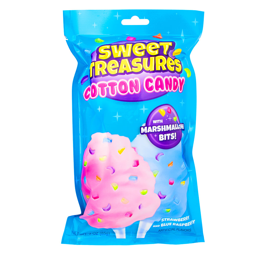 Sweet Treasures Cotton Candy 3oz - 12 Pack