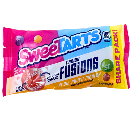 Sweetarts Chewy Fusion Fruit Punch Medley 3oz - 12 Pack