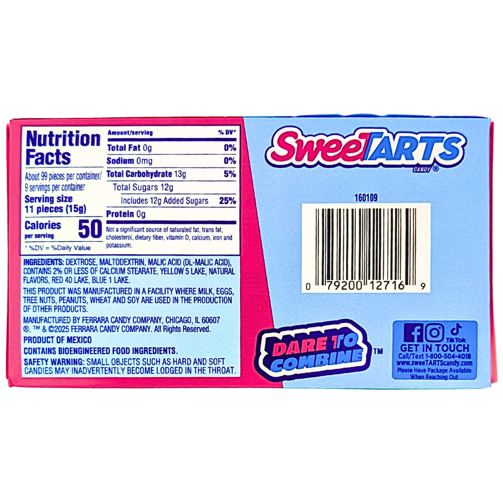 Sweetarts Merry Mix 5oz - 10 Pack