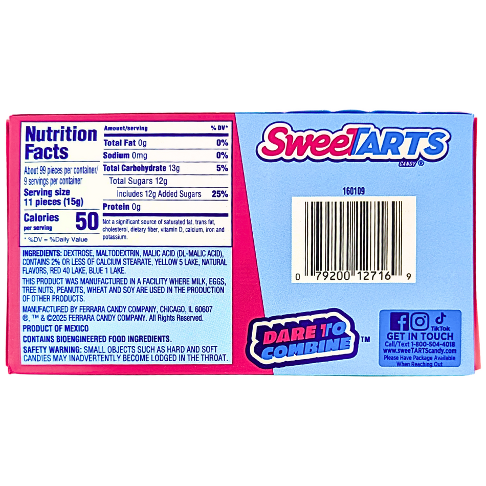 Sweetarts Merry Mix 5oz - 10 Pack
