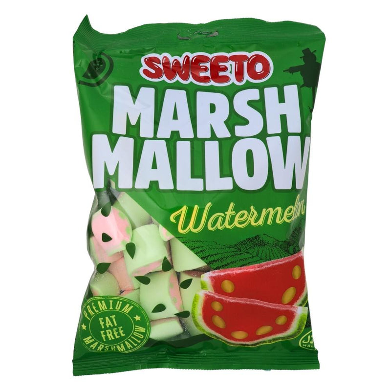 Sweeto Halal Watermelon Marshmallow 140g - 24 Pack