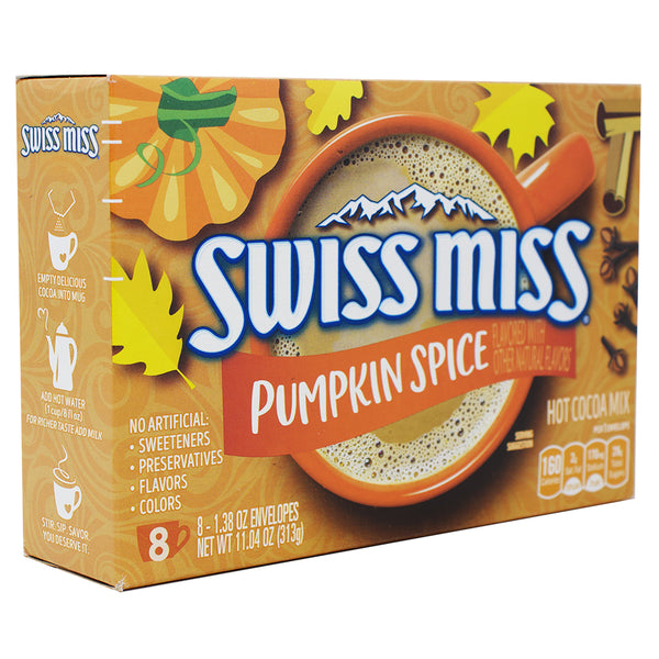 Swiss Miss Hot Cocoa Pumpkin Spice 8pk 1Nutrition Facts Ingredients1oz - 12 Pack 