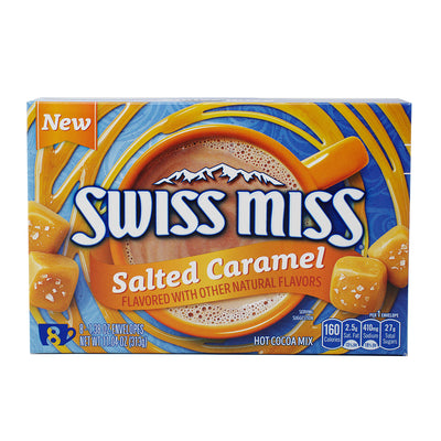 Swiss Miss Hot Cocoa Salted Caramel 8pk 11oz - 12 Pack