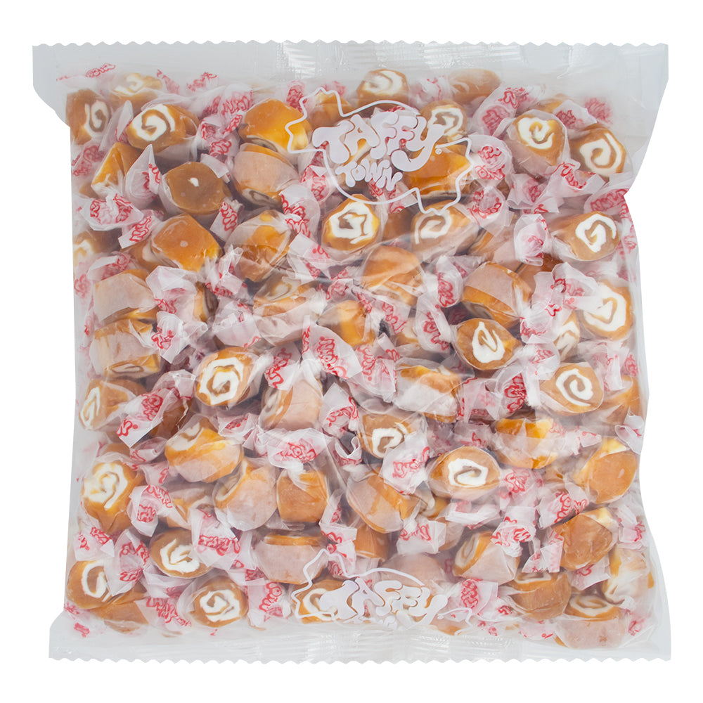 Salt Water Taffy Caramel Swirls 2.5lbs - 1 Bag