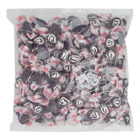 Salt Water Taffy Black Licorice Swirls 2.5lbs. - 1 Bag