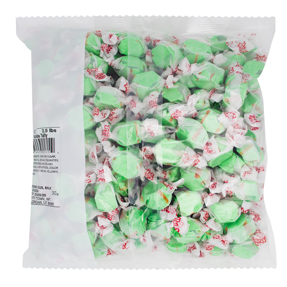 Salt Water Taffy Pickle 2.5lb - 1  Bag  Nutrition Facts Ingredients