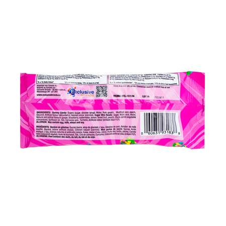 Tajubo Gummy Bites Strawberry 60g - 24 Pack  Nutrition Facts Ingredients