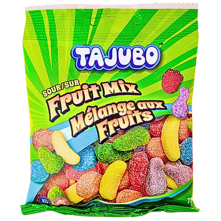 Tajubo Sour Fruit Mix 75g - 12 Pack