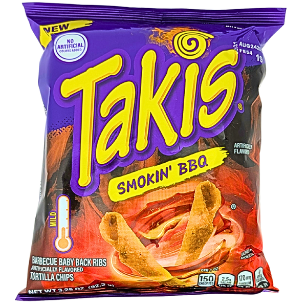 Takis Smokin' BBQ 3.25oz - 20 Pack