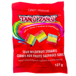 Tangy Zangy Sour Wild Fruit Squares 127g - 24 Pack