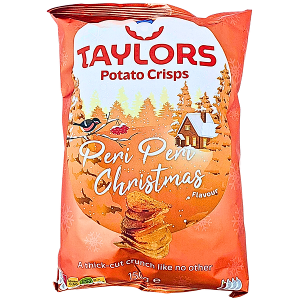 Taylors Peri Peri Christmas Crisps 150g (UK) - 8 Pack
