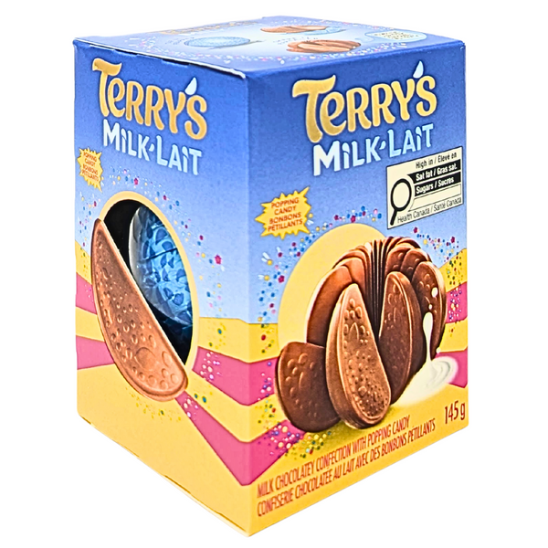 Terry's Milk Chocolate Ball with Popping Candy 145g - 12 Pack