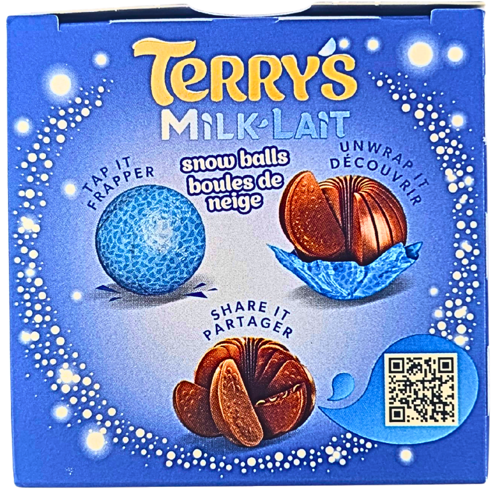 Terry's Milk Snow Balls 145g - 12 Pack