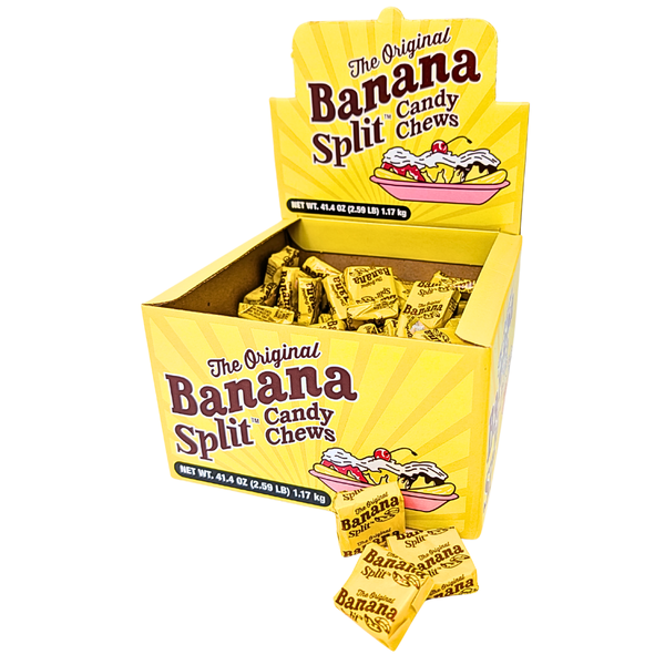 The Original Banana Split Candy Chews 41.4oz - 1 Case