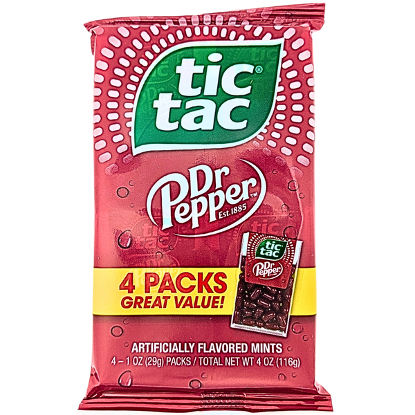 Tic Tac Dr Pepper 113g - 12 Pack