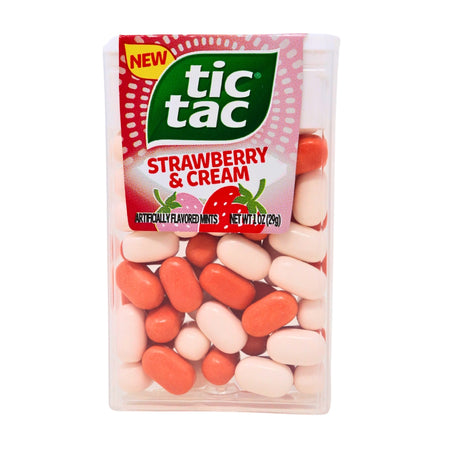Tic Tac Strawberry & Cream - 1oz-12 Pack