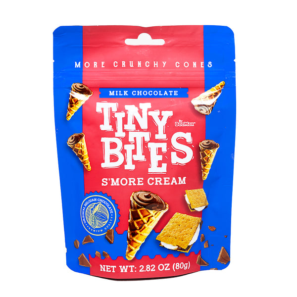 Tiny Bites S'mores Waffle Cone 2.82 oz - 12 Pack