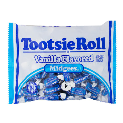 Tootsie Roll Vanilla Midgees 16oz - 24 Pack