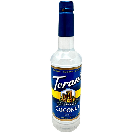Torani Sugar Free Coconut Syrup 750mL - 4 Bottle