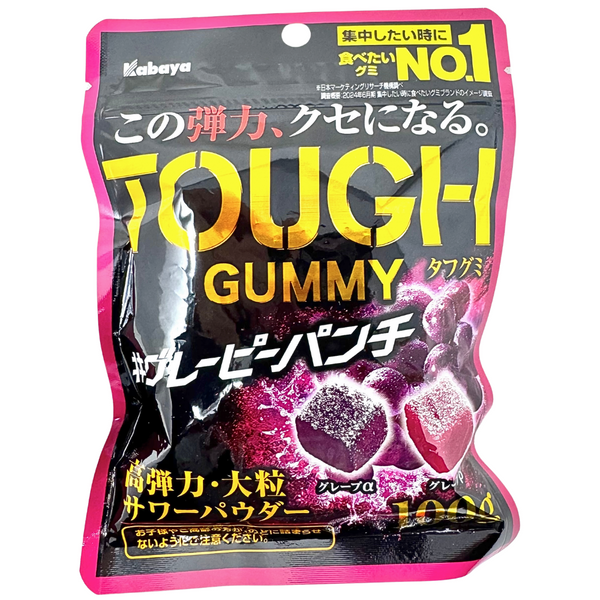 Tough Gummy Alpha and Betta Grape 100g (Japan) - 6 Pack