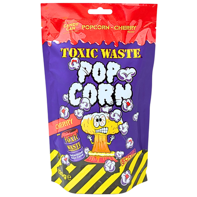 Toxic Waste Cherry Popcorn 120g (UK) - 18 Pack