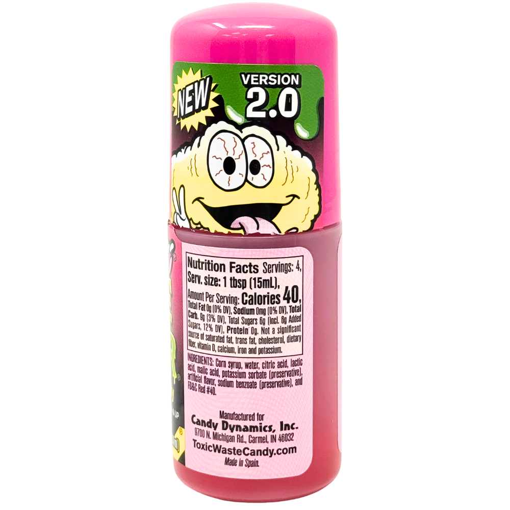 Toxic Waste Slime Licker Sour Liquid Candy 2.0 2oz - 12 Pack