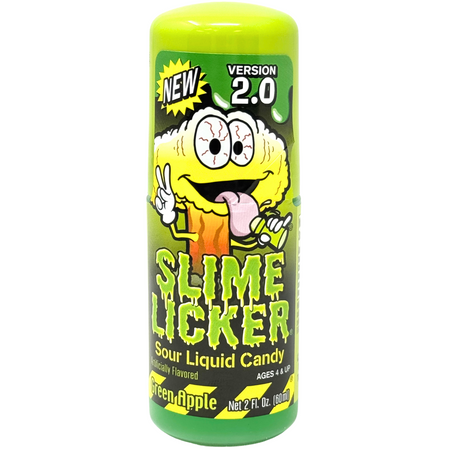 Toxic Waste Slime Licker Sour Liquid Candy 2.0 2oz - 12 Pack