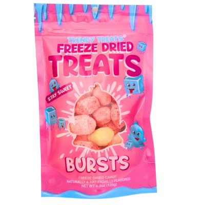 Trendy Treats Freeze Dried Starburst 4oz-12 Pack-Freeze Dried Candy from Trendy Treats!
