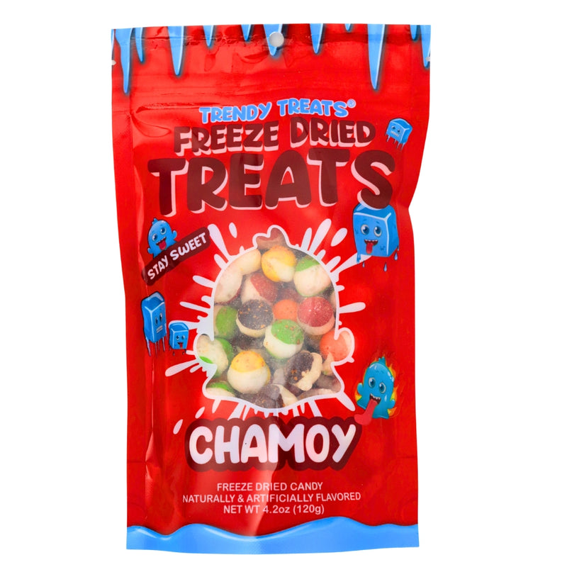 Trendy Treats Freeze Dried Chamoy Skittles 4oz-12 Pack - Freeze Dried Candy from Trendy Treats!