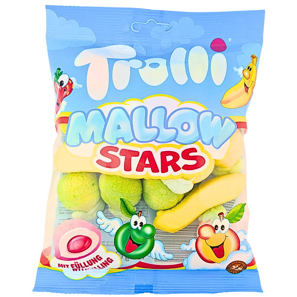 Trolli Mallow Stars 150g (Germany) - 8 Pack