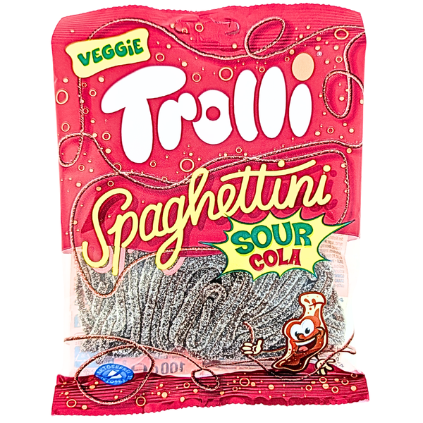 Trolli Spaghettini Sour Cola 100g - 30 Pack