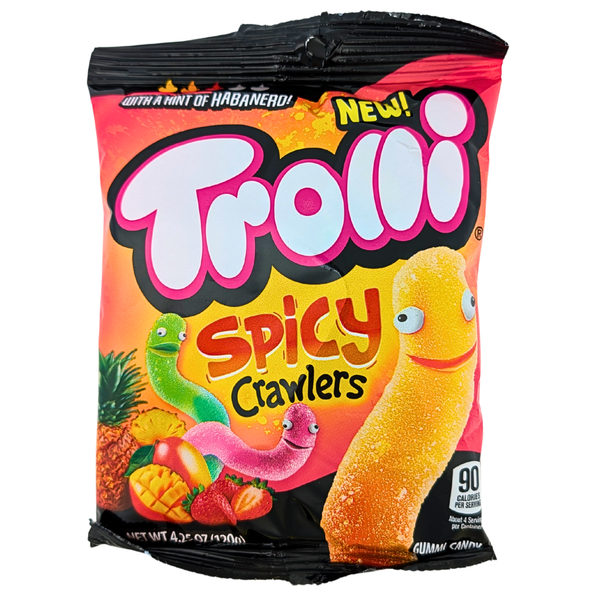 Trolli Spicy Crawlers 4.25oz - 12 Pack