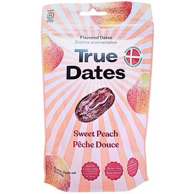 True Dates Sweet Peach 100g - 12 Pack