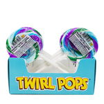 Adam & Brooks Mermaid Twirl Pops 1oz - 12 Pack Nutrition Facts Ingredients