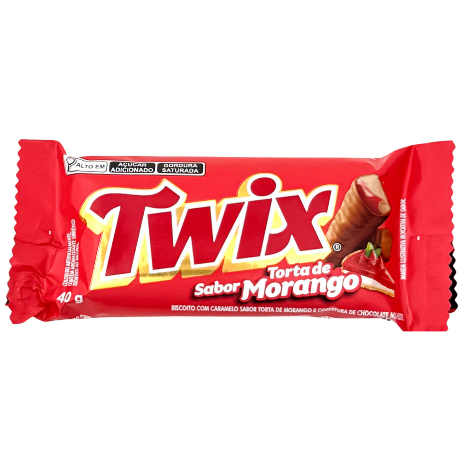 Twix Torta De Sabor Morango (Strawberry Pie) 40g -(Brazil) 18 Pack