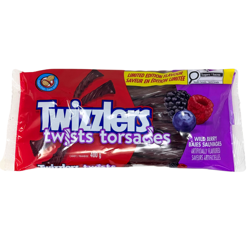 Twizzlers Wild Berry 400g - 12 Pack