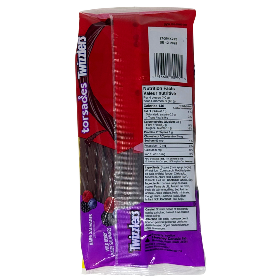 Twizzlers Wild Berry 400g - 12 Pack