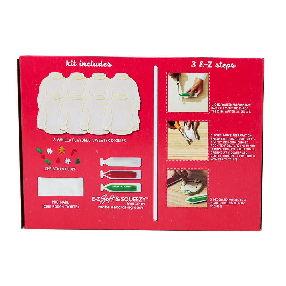 Ugly Sweater Cookie Kit  14.3oz - 6 Pack  Nutrition Facts Ingredients
