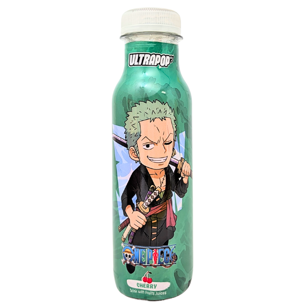 Ultrapop Soda One Piece Zoro Cherry 330mL (UK) - 12 Pack