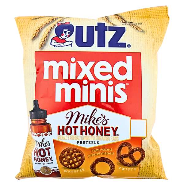 UTZ Mixed Minis Mike's Hot Honey Pretzels 4oz - 6 Pack